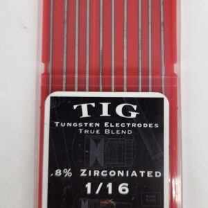 .8% Zirconiated 1/16 10 pack Tungsten (FT10Z116)