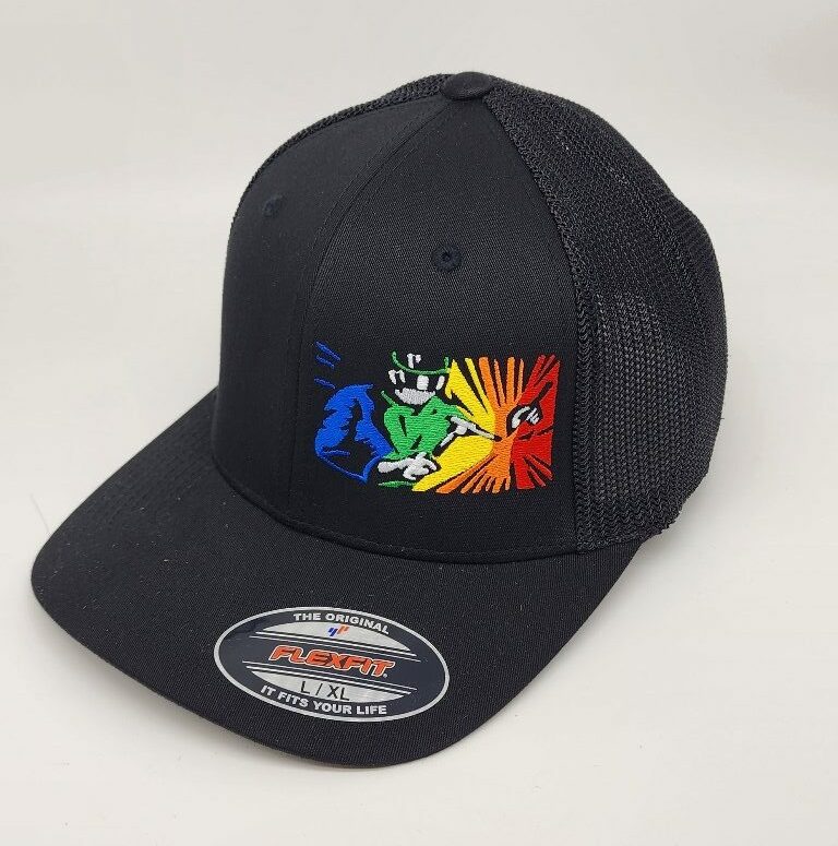 2022 Black Flex Fit Hat with Furick Logo (2022BFFLOGO) - Furick Cup